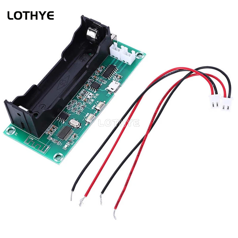 PAM8403 Bluetooth 5.0 power Amplifier Board module Lithium Battery Holder Dual Channel 2*3W Stereo Amplifiers Active Speaker DIY