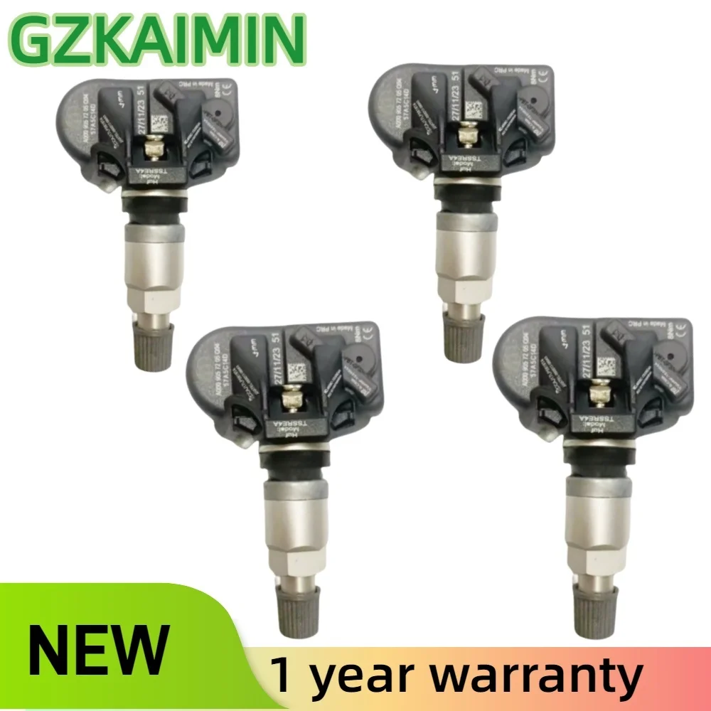 

4PCS TPMS Tire Pressure Sensor A0009057205 For BMW F40 G20 G30 G11 X3 X4 X5 G01 G02 G05 Mercedes-Benz W213 C257 C238 W223 H247