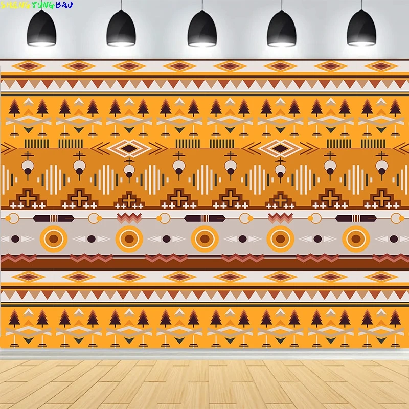 Hieroglyphs Pharaoh Goddess Pyramid Photography Background Sphinx Mural Wall Painting Civilization Photo Studio Backdrops BY-05
