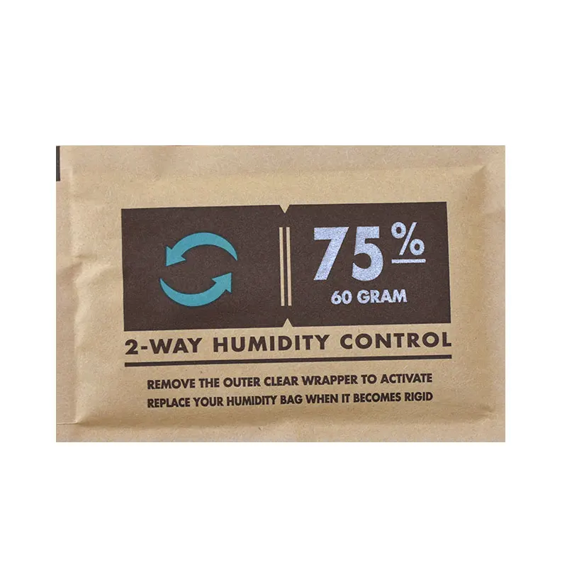 69% 62% 65% 72% 75% 84% 8g 60g Cigar Moisturizing Pack Humidity Control Pack Per Pack 69%Humidity Sealed Constant Humidity Pack