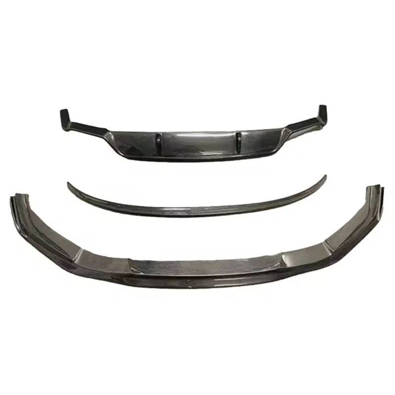 Carbon Fiber Fibre Body Kit Front Bumper Lip Splitter Fits for BMW 6 Series GT G32 Ture Factory Fitment