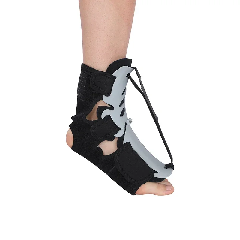 

AY-TJ-FM007 Adjustable Ankle Brace Elastic Splint Plantar Fasciitis Night Splint Orthotic Foot Drop Brace Ankle Protection