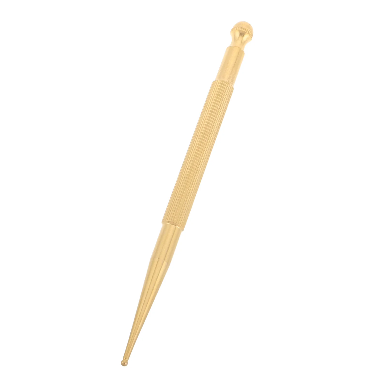 

Латунная массажная палочка для акупунктурных точек, ручная глубокая палочка для массажа лица и ног, рефлексологический инструмент для снятия стресса, релаксации мышц