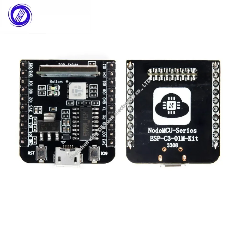 ESP-C3-01M-Kit 2.4GHz Development Board Module 4M WiFi Wireless  Dual-mode ESP32-C3M ESP32-C3 Bluetooth-compatible
