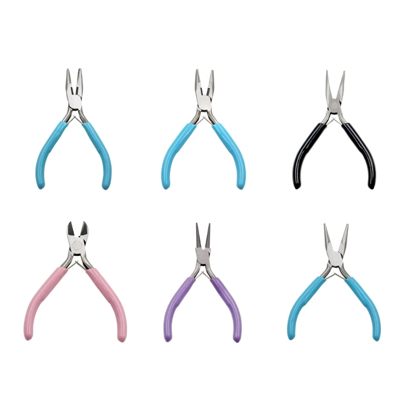 Jewelry Making Pliers Tool Includes Needle Nose Pliers, Round Nose Pliers,Good for Gripping or Cut Small Objec