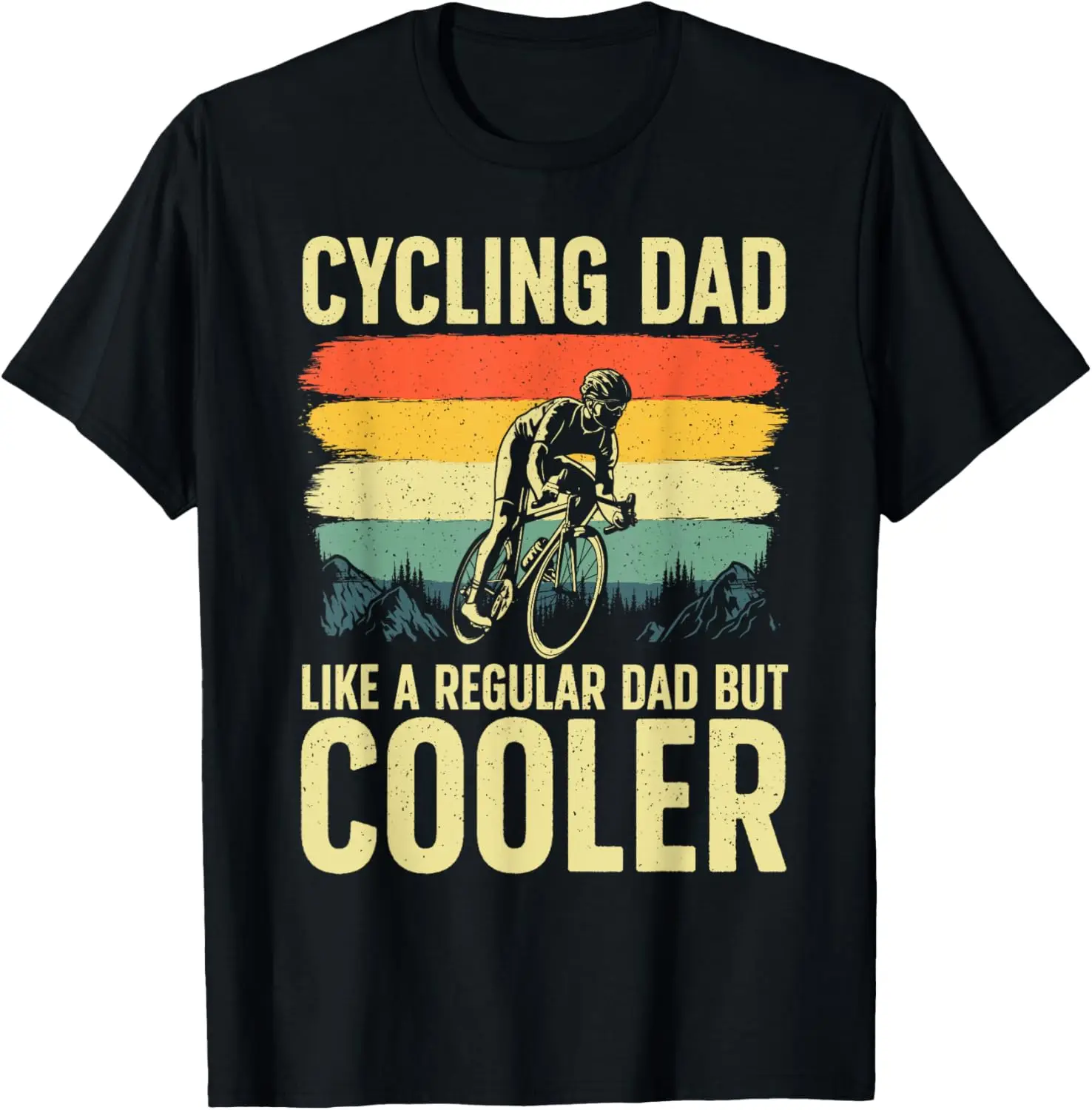 

Cool Cycling For Dad Men Bicycling Bikers Bicycle Bike Rider T-Shirt Motorcycle