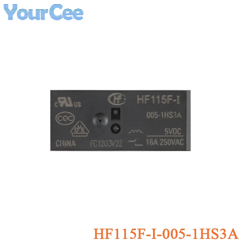 2pcs/1pc High Power Relay HF115F HF115F-I-005-1HS3A HF115F-I-012-1HS3A HF115F-S-05-HSF HF115F-I-024-1HS3A 1ZS1 1HS3 2HS4