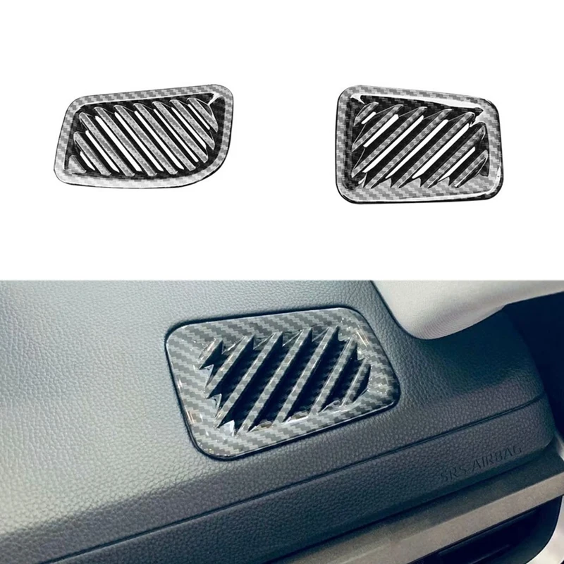 Air Outlet Frame Small Air Outlet Modification Front Upper Air Outlet Sticker Suitable For Toyota Highlander 2021