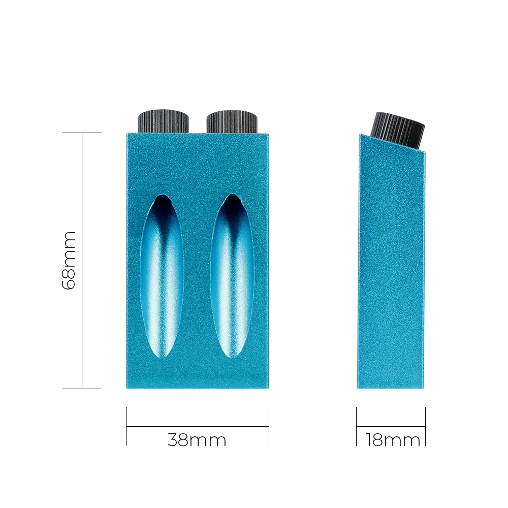 7/14/15Pcs 15 Degrees Pocket Hole Jig Kit Woodworking Hole Drilling Guide Locator Hole Puncher With Drill Bit Set