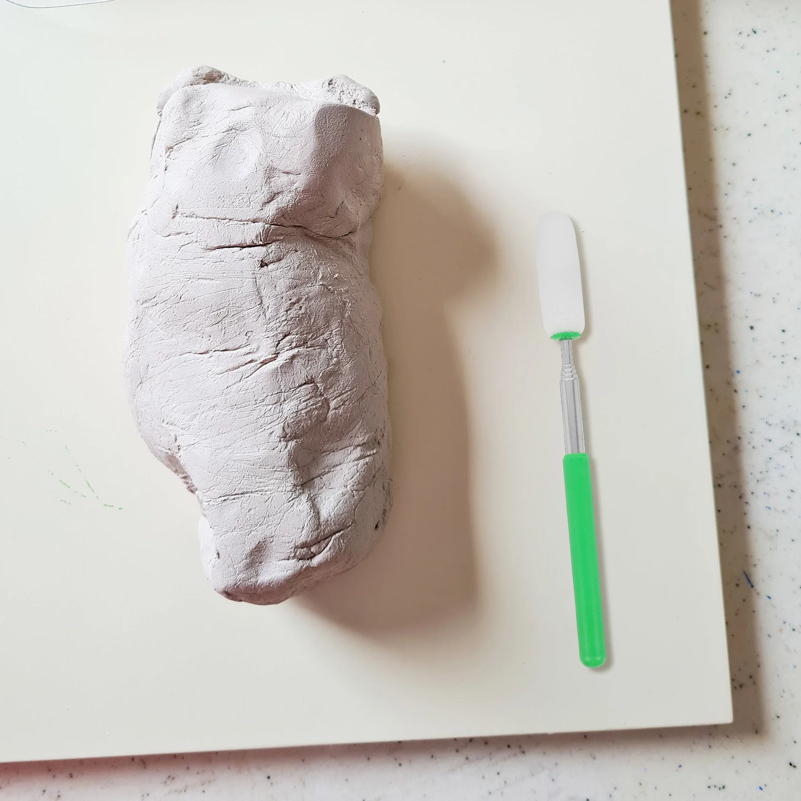 

Telescoping Sponge Stick Pottery Tool Retractable Absorbing Clay Sponge for Ceramic Shaping Pottery Accessories