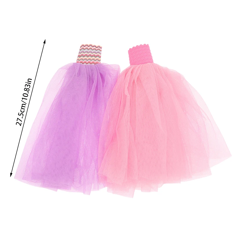 The Clothes For Doll Clothes Accessories Long Tail Evening Gown Wedding Dress Multilayer Mermaid Dress Princess Dress Cake Skirt