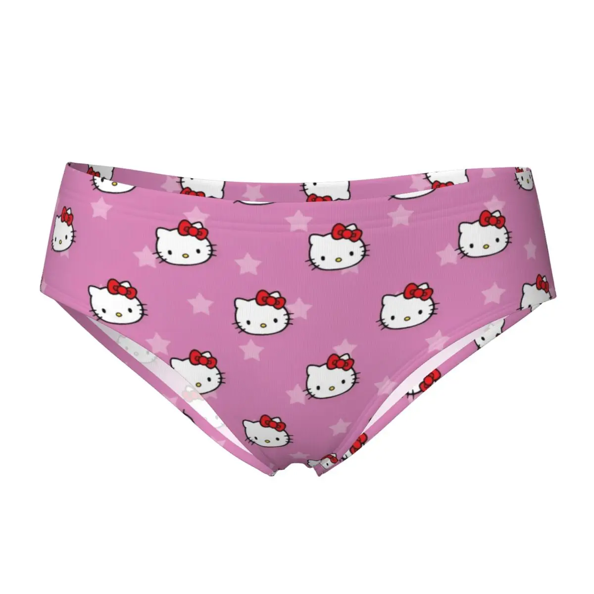 

Женское нижнее белье Kawaii, короткие аксессуары с героями мультфильмов «Hello Kitty», женские трусики с милым котом, трусы