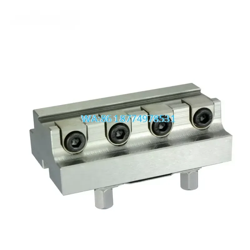 Wmwmnu Precision Dovetail Vice Model 3A-110065 for 5 Axis Machining 50mm Clamping Width 75x152.5x34.5mm