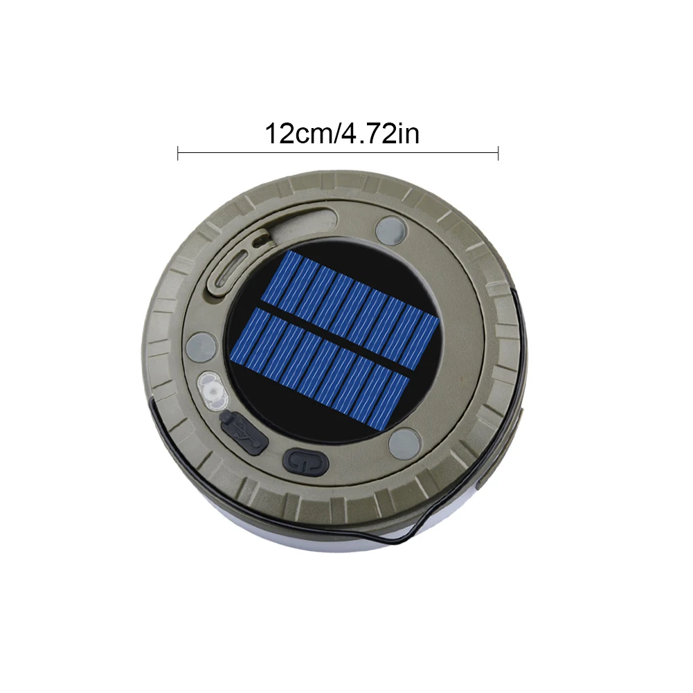 Luzes de fadas suspensas movidas a energia solar, carregamento usb, luzes suspensas ao ar livre, 2000mah, lâmpada de acampamento portátil para decoração de festa em casa