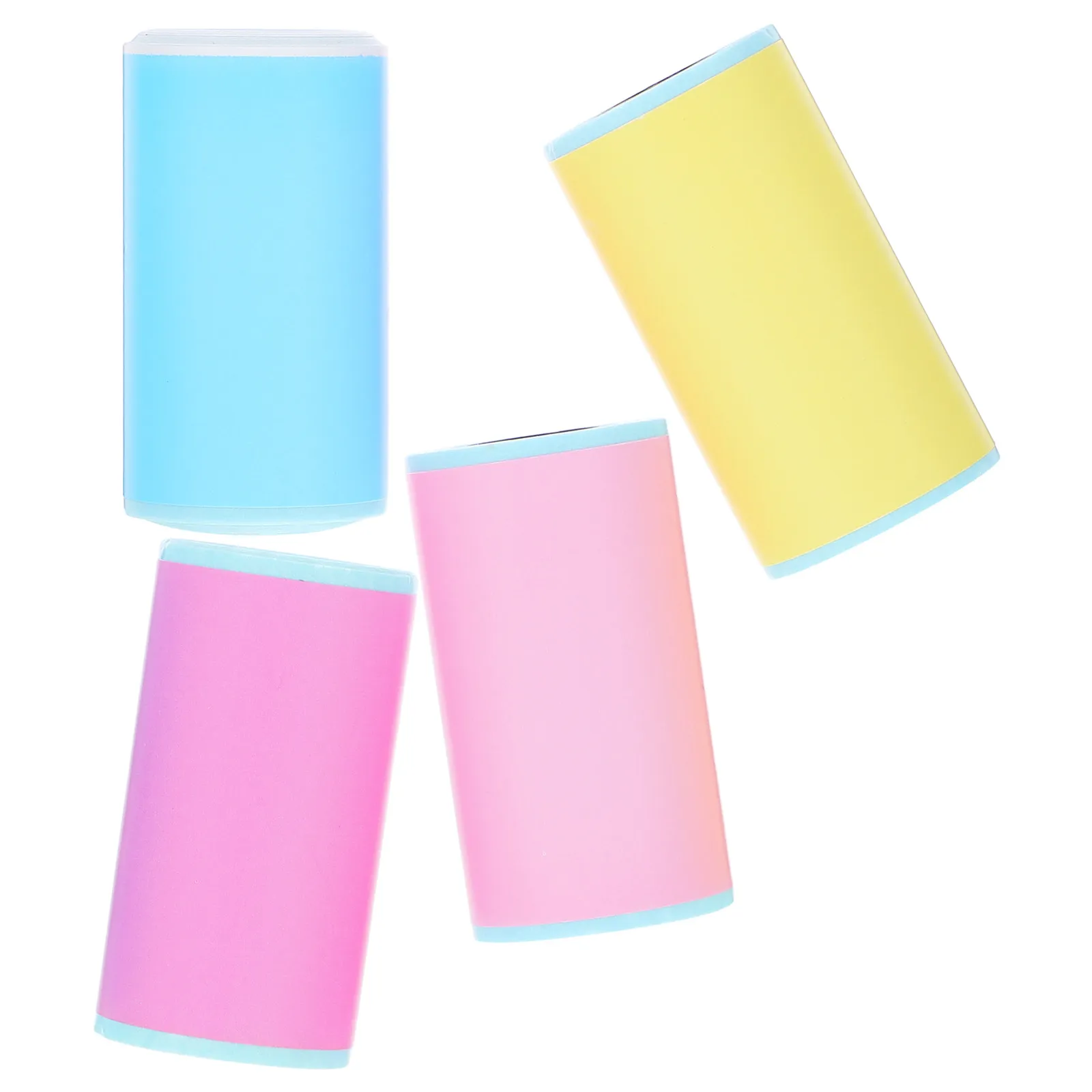 

4 Rolls Thermal Printer Sticker Labels Self Adhesive for Mini Thermal Printers Wide Use Supermarket Retail Grocery Small