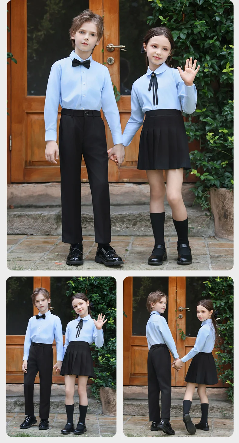 Luxuriöses Kinder-Hochzeitsset für Mädchen, Hemd und Hose für Jungen, lila Party-Outfits, Anzug, Kinder-Schuluniform, formelle Kleidung – Detail 28