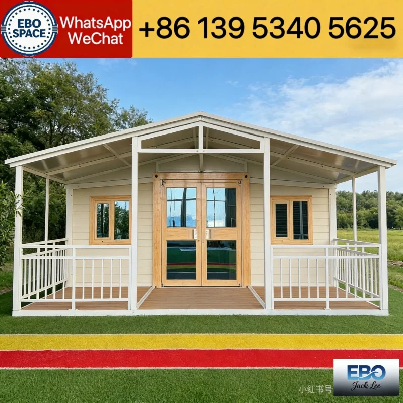 Prefabricated Expandable Container MMC Custom China Factory 20ft 30ft 40ft Modular Cabin with Kitchen Shower