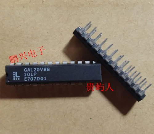 

Free shipping GAL20V8B-10LP IC DIP-24 10PCS