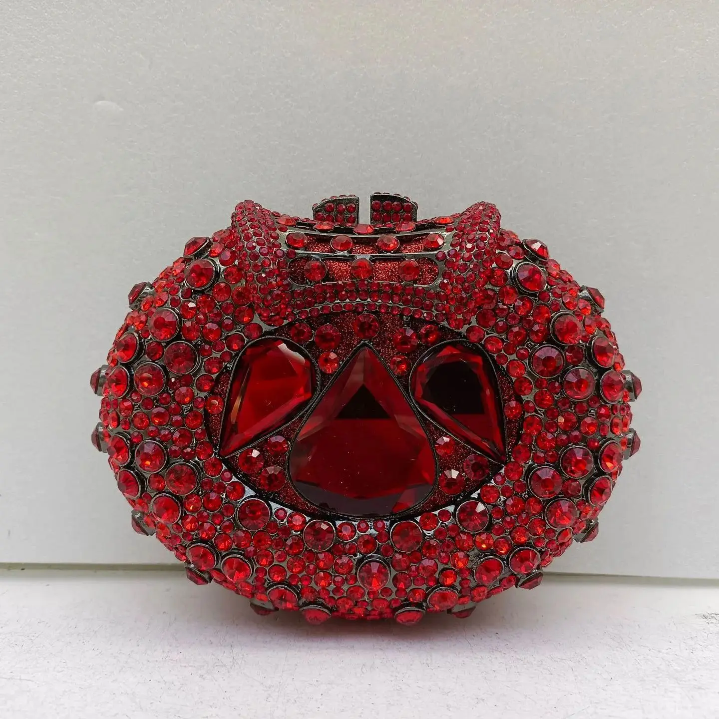

XIYUAN женская блестящая вечерняя сумка с красными кристаллами, роскошная металлическая сумка с драгоценными камнями, женские уникальные кошельки-клатчи для свадебной вечеринки