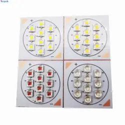 XPE2 10 LEDS COB Intergrated Light Source XP-E2 White Red Green Yellow Blue Mixed Color DIY LED Light DC30-36V 600mA
