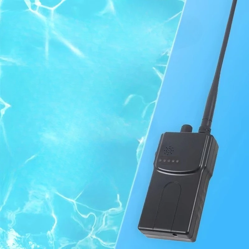 H900 FM Transmitter, 120M Transmission Distance, 12 Channels, Water Sports Communicator for Swimming Coach Training