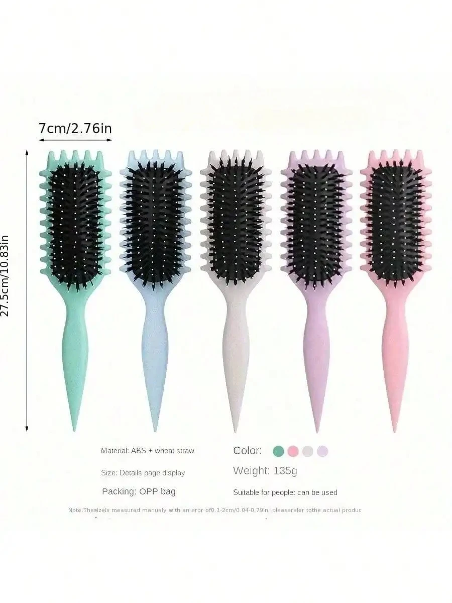

2026 New Curl Defining Brush - Curly Hair Brush for Styling, Curl Brush for Curly Hair Wet, Shaping & Defining comb hot comb