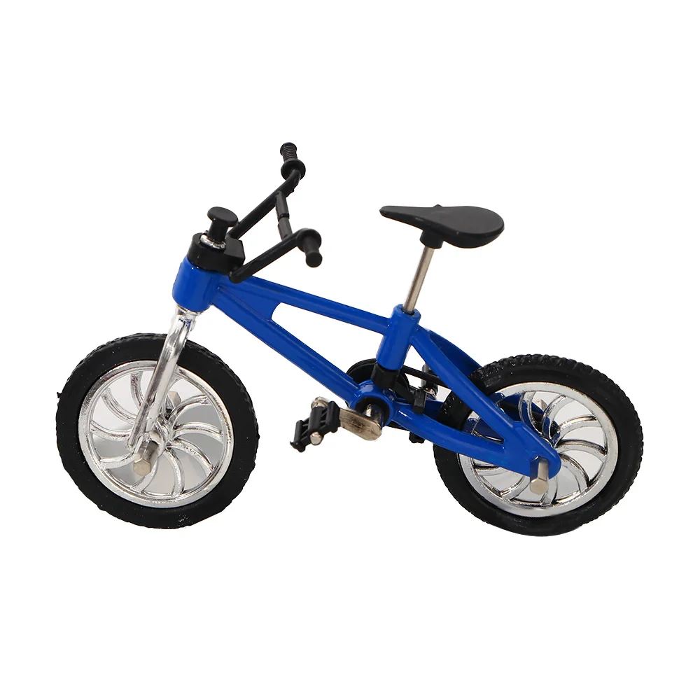 1 pz mini bici da dito di alta qualità fresco squisito funzionale modello di bicicletta da montagna giocattoli gioco creativo per regalo per bambini