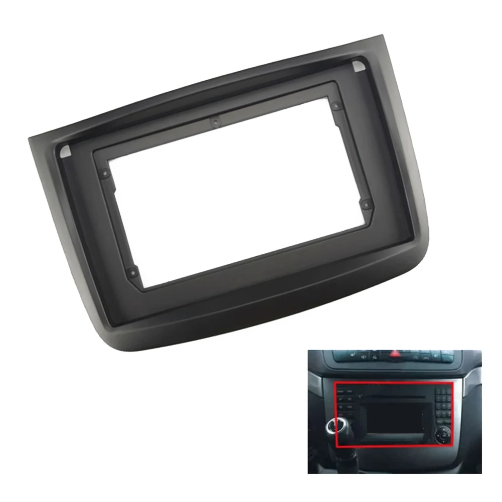

10.1 Inch Car Radio Fascia Stereo Radio Bezel Panel Frame Trim Dash Installation Refitting Trim Kit For Mercedes VITO 2010-2015