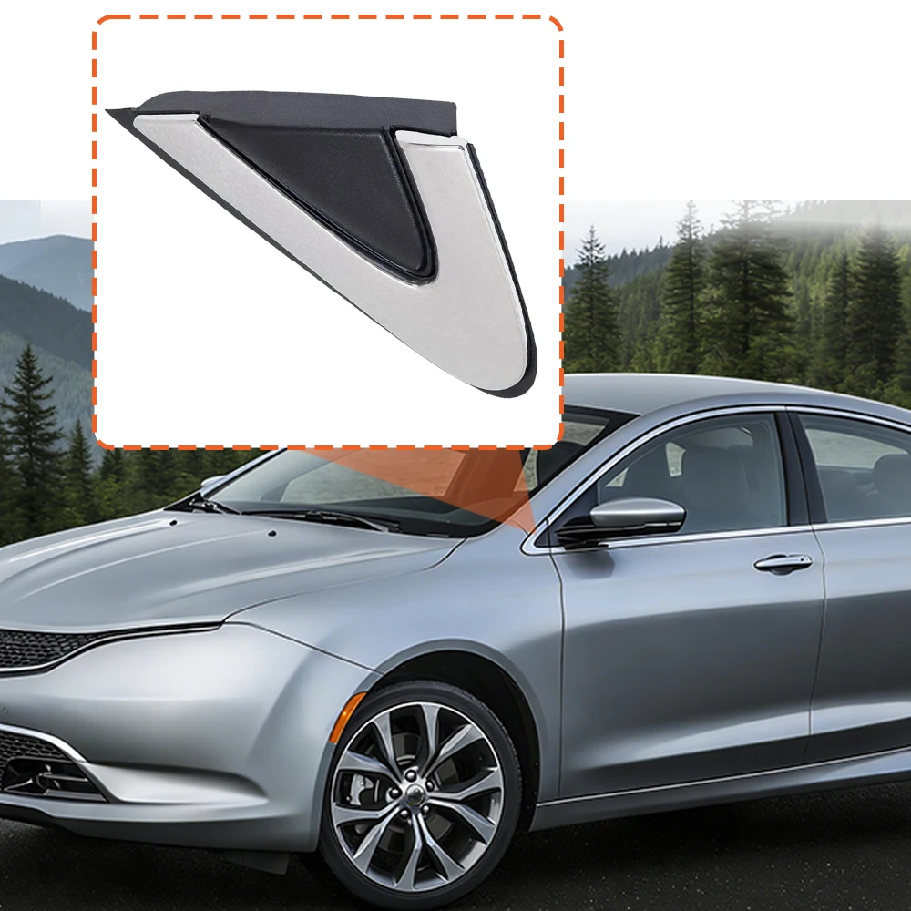 

Left/Right Car Side Mirror Corner Triangle Fender Cover Trim for Chrysler 200 2015 2016 2017 5NJ511XFAB 5NJ501XFAB