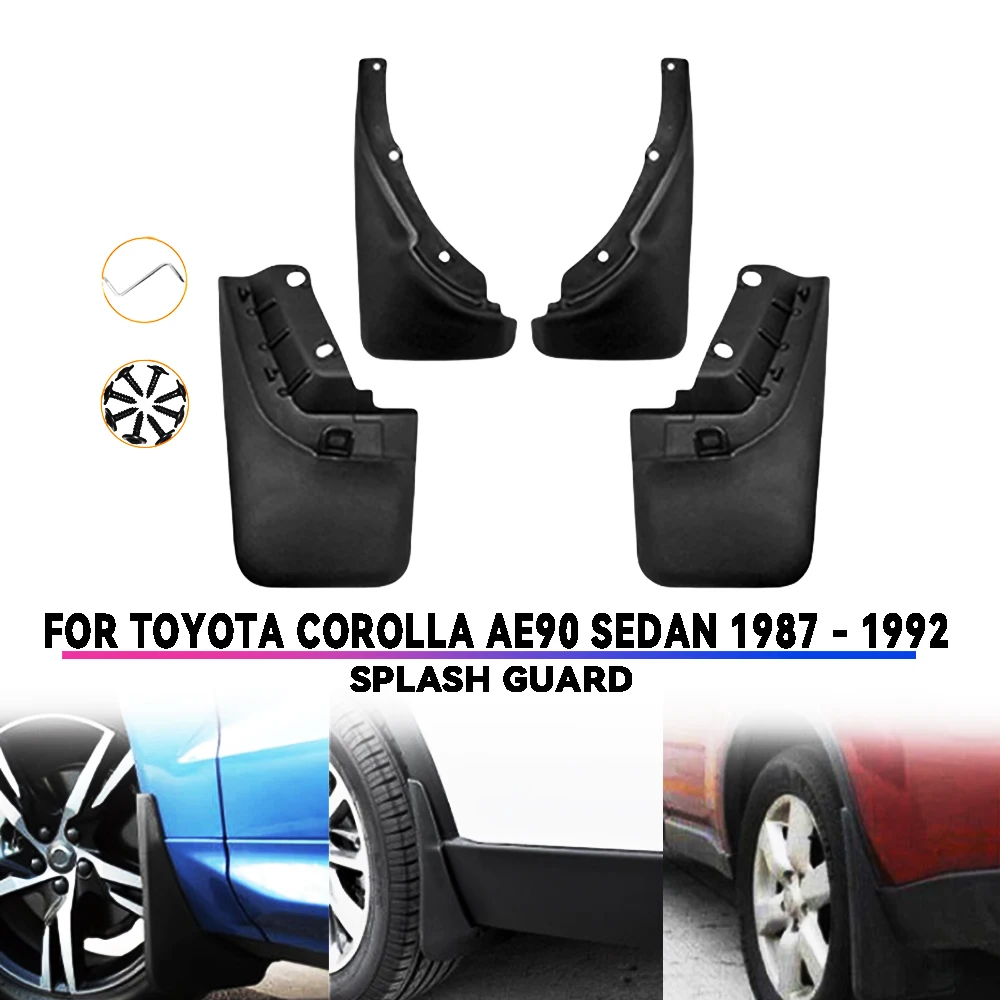 

Car Mudguard For Toyota Corolla AE90 Sedan 1987 - 1992 Car Mud Flaps Guards Splash Flap Fender Accessories