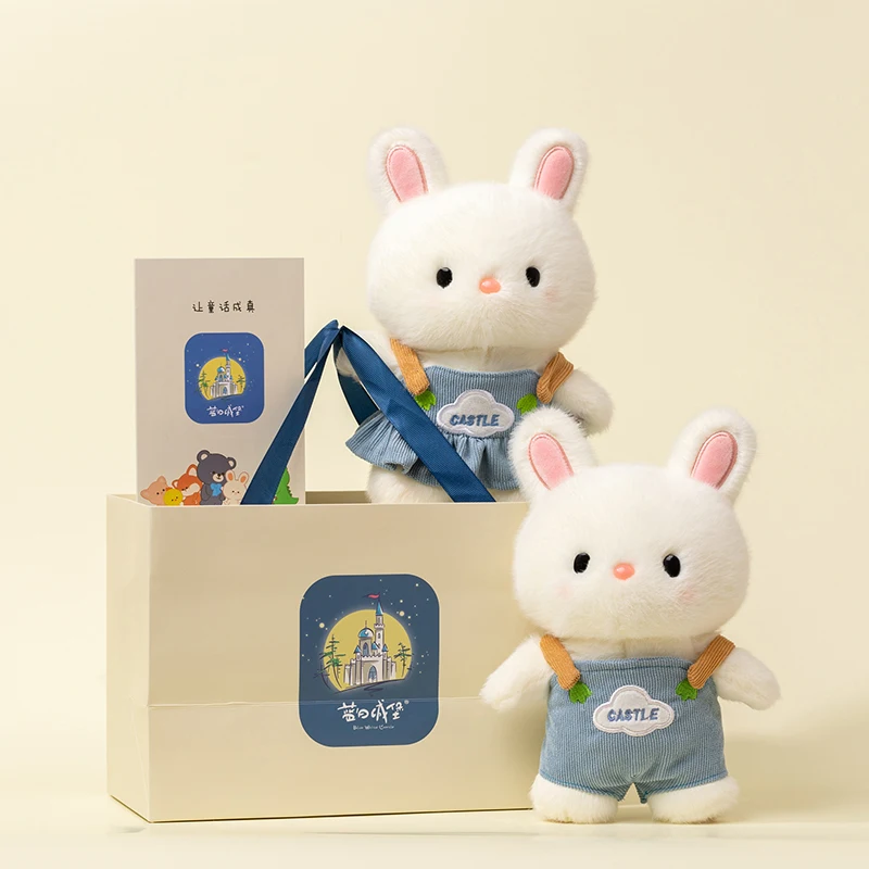 น่ารัก Labubu ตุ๊กตาของเล่นตุ๊กตาของเล่น Kawaii Bunny ตุ๊กตาทารก Sleep Companion ตุ๊กตาการ์ตูนอะนิเมะกระต่ายตุ๊กตาเด็ก Xmas ของขวัญ