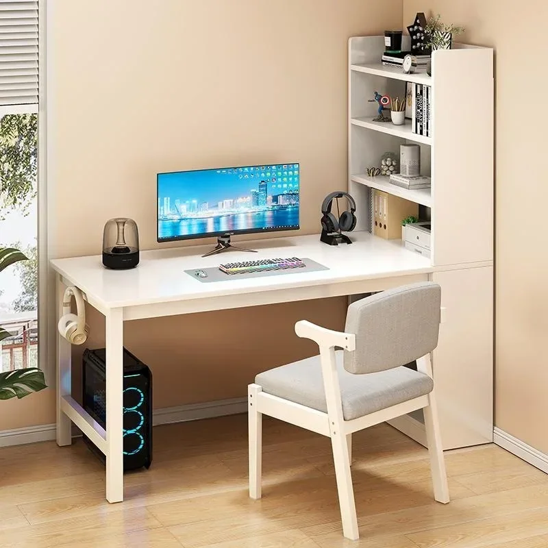 Wood Home Office Computer Desks Study Write Bedroom Single Office Desks Storage Drawers Bureaux Meuble Work Gaming Furniture