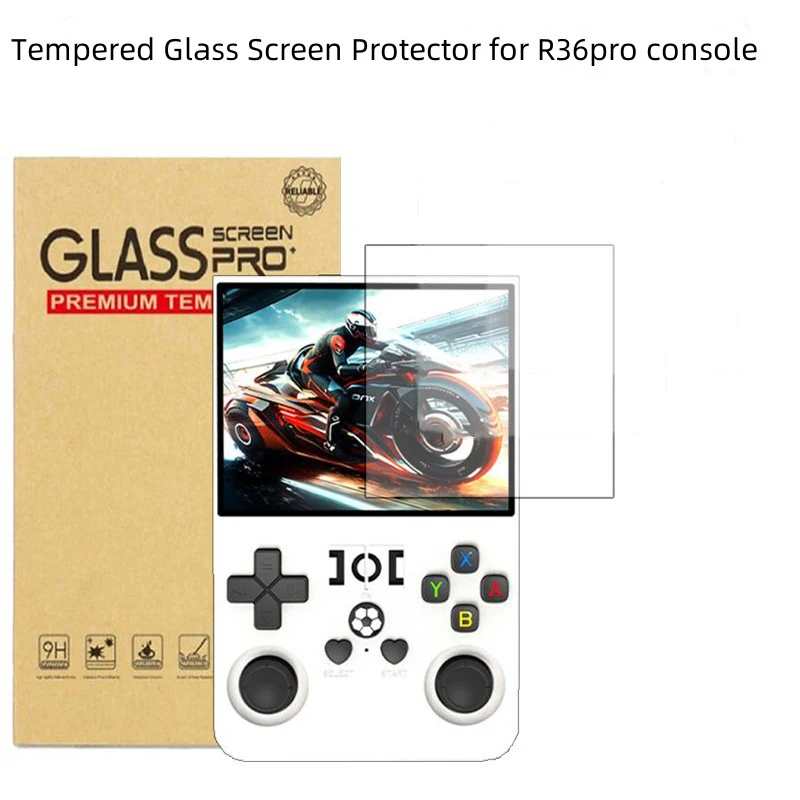 

Tempered Glass Film Screen Protectors for R36Pro Consoles Scratch Resist