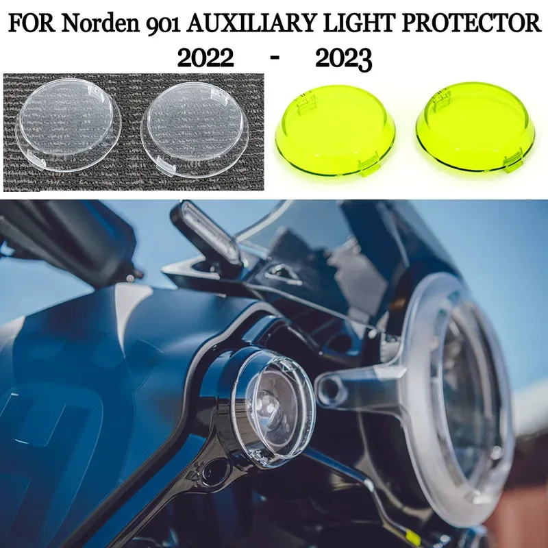 

Motorcycle Transparent Headlight Protective Cover Fits for Husqvarna Norden 901 NORDEN901 2022 2023 Models