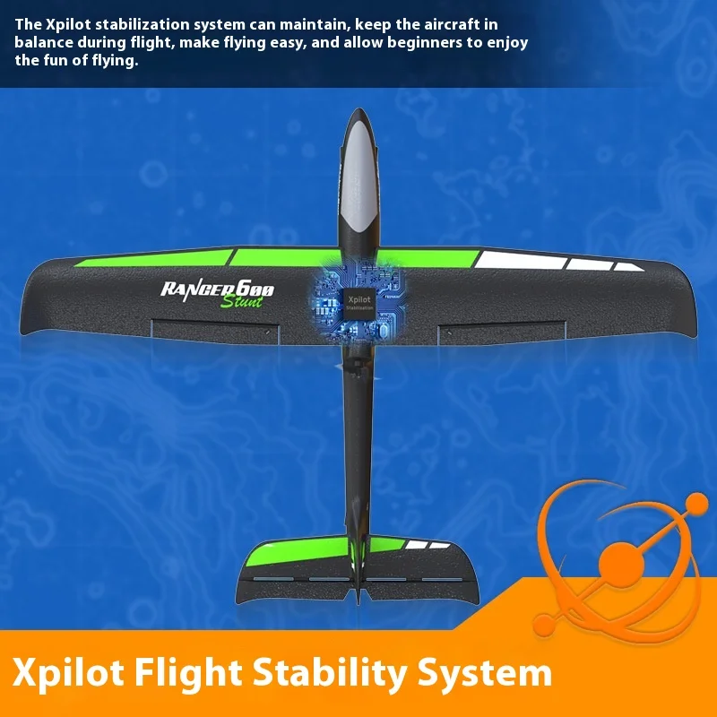 Orlans Modelo de avión con control remoto Planeador con control remoto Guía para principiantes Airc con control remoto de ala fija de cuatro canales