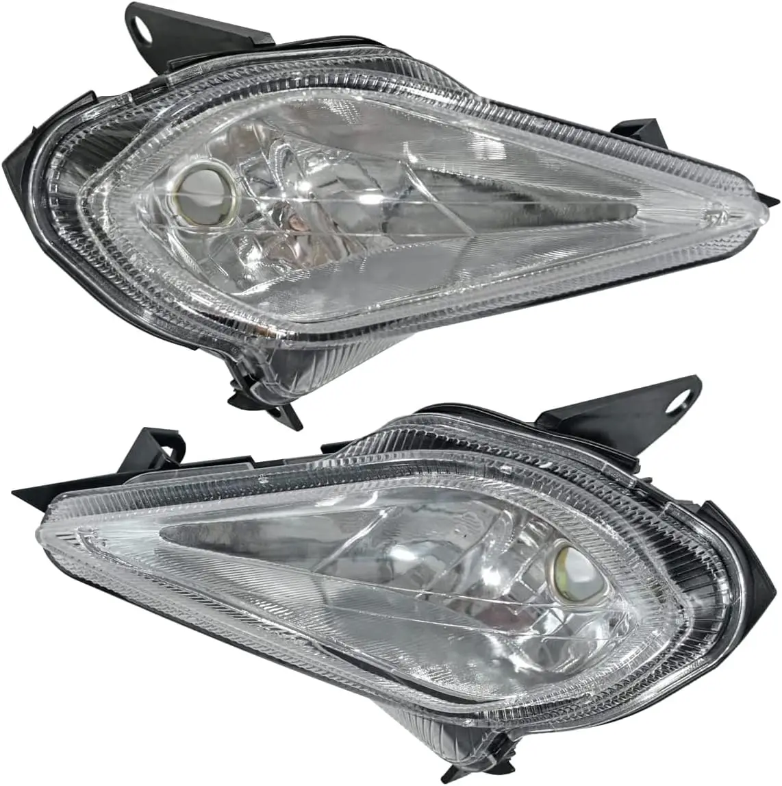 Compatible Headlights Set of 2 (Left+Right) for Raptor 250 YFM250R 350 YFM350R 700 YFM700R Wolverine 350 YFM350X 450 YFM450FX YF