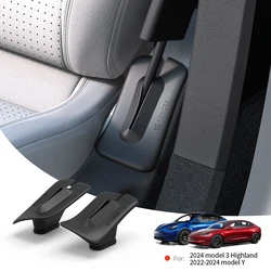 YZ For Tesla Model 3 highland Model Y Car Seat Gap Filler Side Seam Styling Seat Leak-proof Filling Silicone Cover Accessories