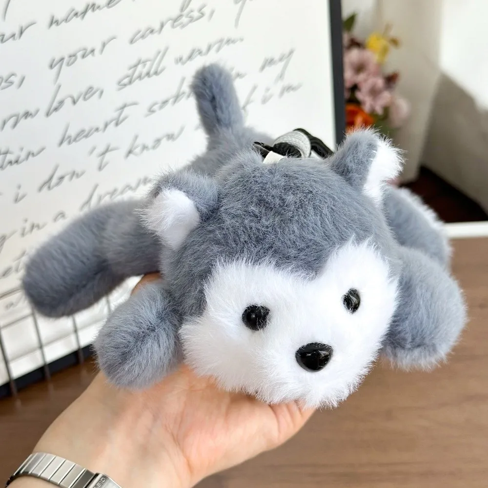 Novos animais dos desenhos animados boneca de pelúcia chaveiro bonito elefante capivara mochila charme panda raposa cão recheado pingente presentes aniversário