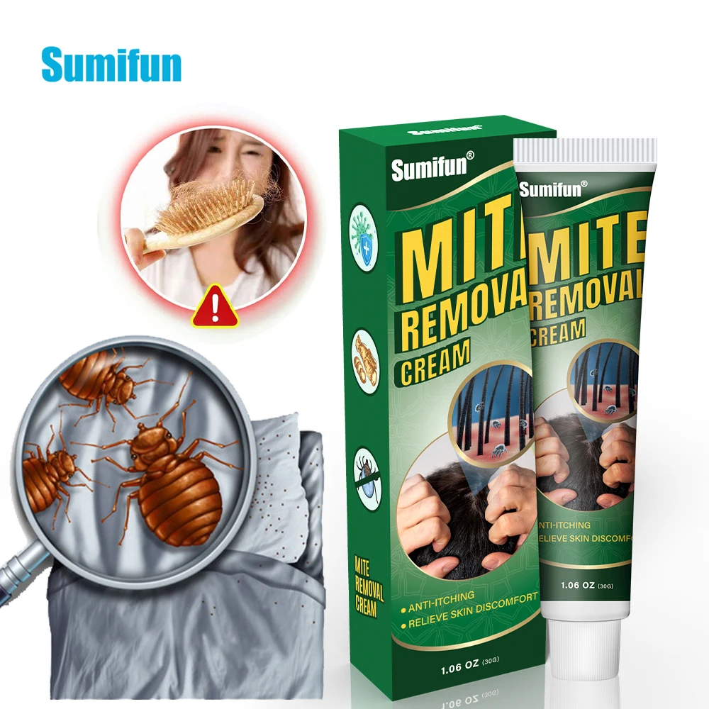 

30g Sumifun Anti Mites Fungus Dog Cat Treat Deworming Ointment Bug Eliminator Kitten Mite Removal Cream Relief Itch Pet Supplies