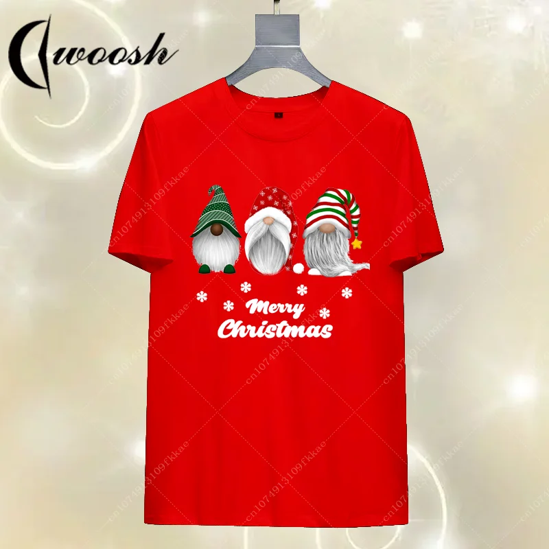 

Santa Claus Mens Womens Children TShirt Summer Cotton Print Streetwear Merry Christmas Oversized Free Shipping Tee Boy Girl Size