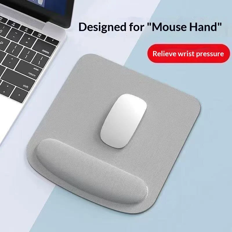 

Generic Memory Foam Mouse Pad With Wrist Rest Ergonomic Non Slip Thickened For Office Computer Laptop Relieve Wrist Pressure