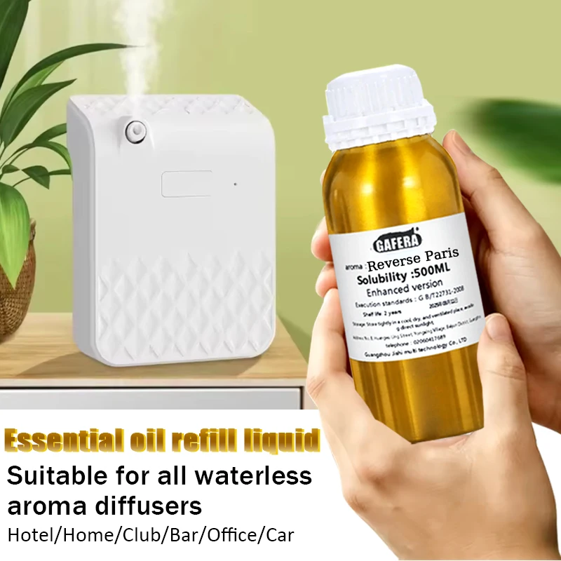 Oil-Soluble Essential Oil, 500 ml, Ice Age，Hilton-Suitable for all waterless diffusers and wall-mounted essential oil diffusers