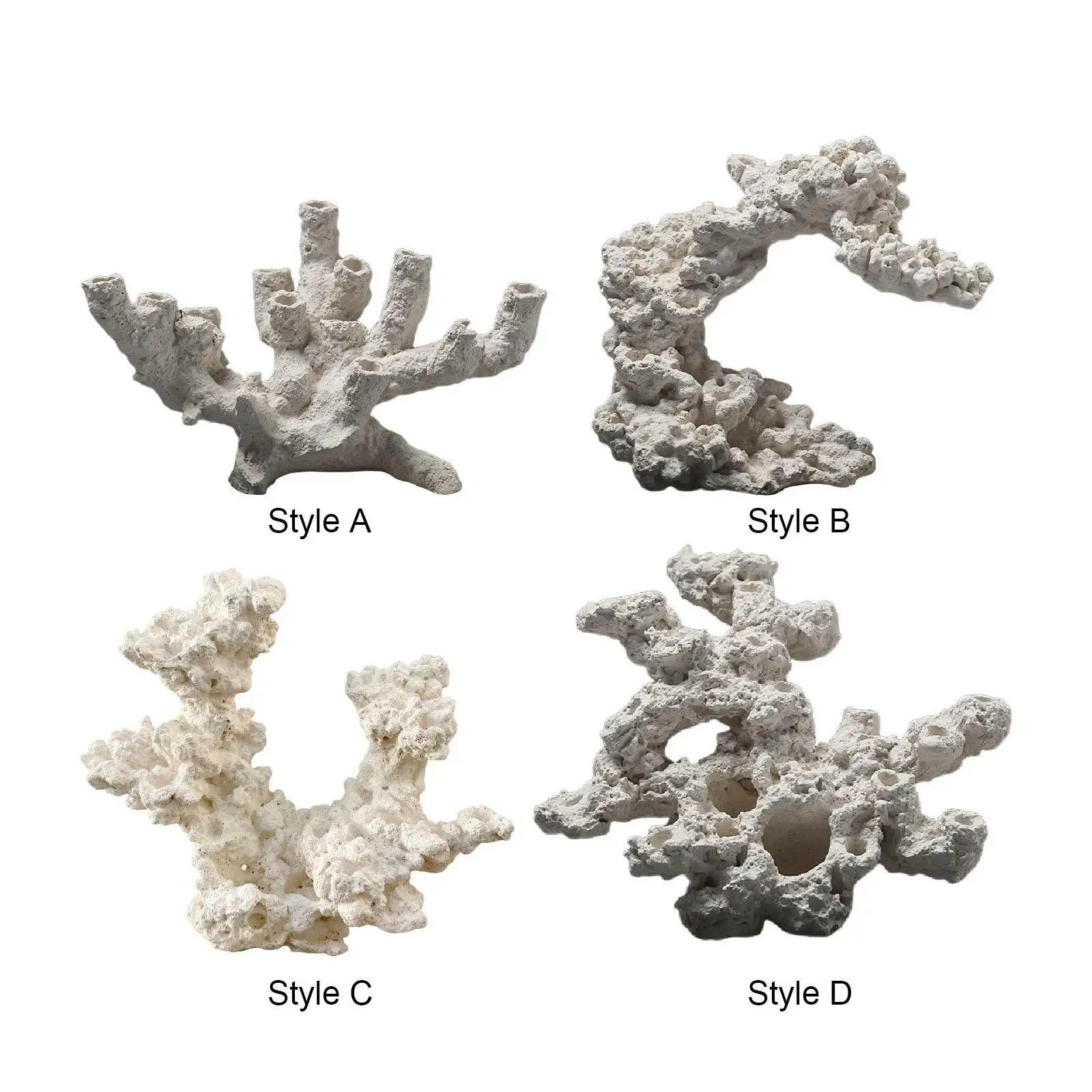 

Декор для аквариума с анемоном, пещера для разведения укрытия для аквариума, морская пещера, украшение гнезда