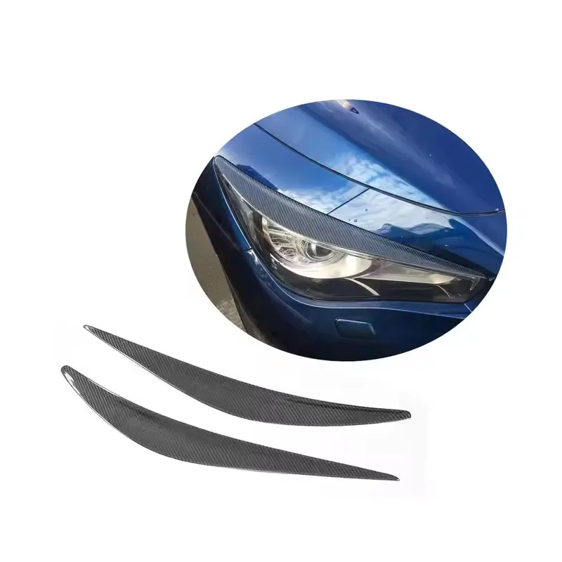 

Carbon Fiber Eyelid External Attachment for Infiniti Q50 Hybrid 2014-2016