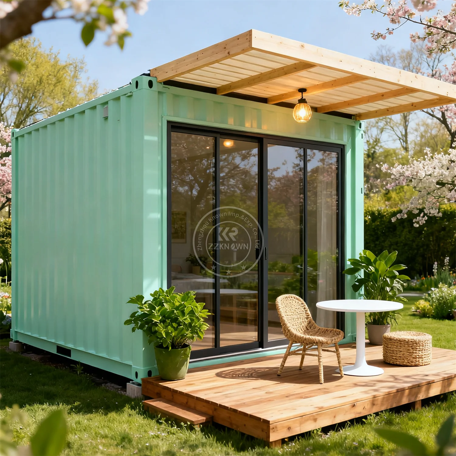 منزل حاوية متنقل مخصص، حاوية وحدات منزلية متنقلة، منزل جاهز للمعيشة العائلية #2