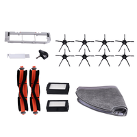 ABMR-Main Brush Side Brush Mop Cloth Hepa Filter For Xiaomi Mijia 2 Pro MJSTS1 Robot Vacuum Cleaner Spare Parts