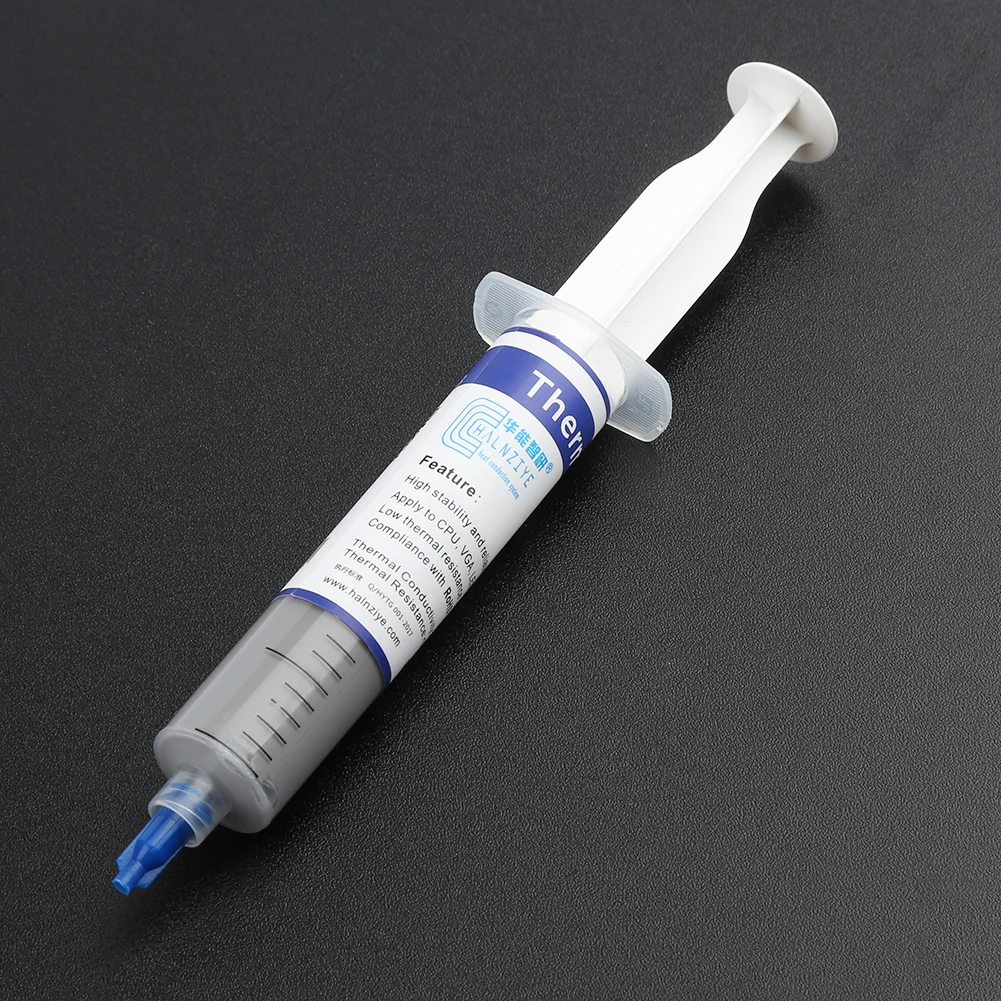 Ldpcsj 30g Thermal Grease Composite Thermal Conductive Silicone Grease Plaster Heat Sink Compound for Cpu Computer 30g