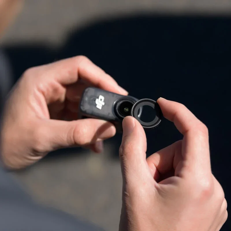 DJI Osmo Nano Glass Lens Cover high-strength glass, this cover is both drop-resistant and scratch-proof