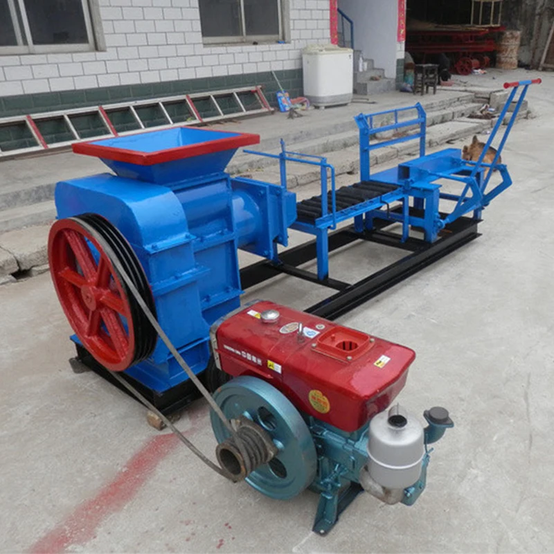 Clay Brick Making Machine for Sale,soil Brick Extruder,mud Brick Machine with Functions To Cut The Clay Strip Into Bricks