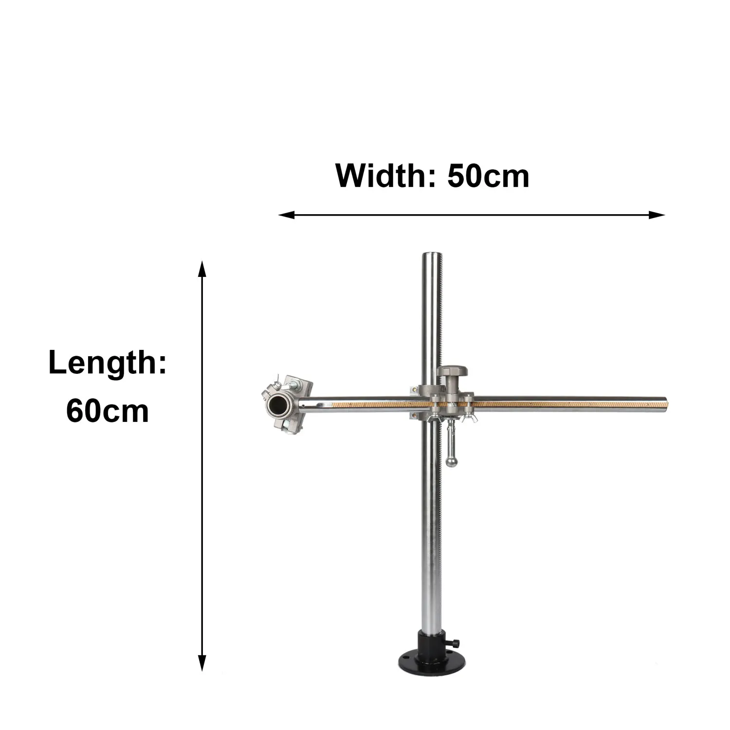 

60x50cm Welding Torch Holder Support TIG MIG Gun Holder Clamp Mountings fit Welding Positioner Turntable Rotator Rotary Table